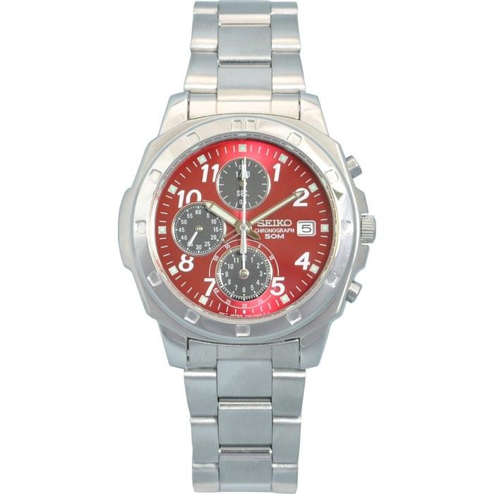 Seiko SND495P Men s Watch (Red)