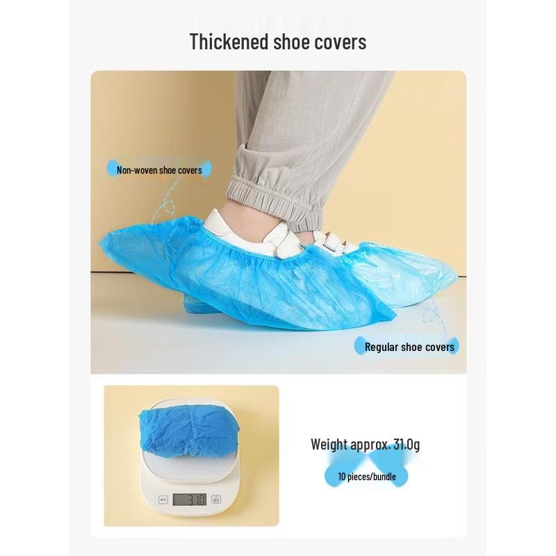 MARYYA Disposable Thickened Non-Woven Shoe Covers