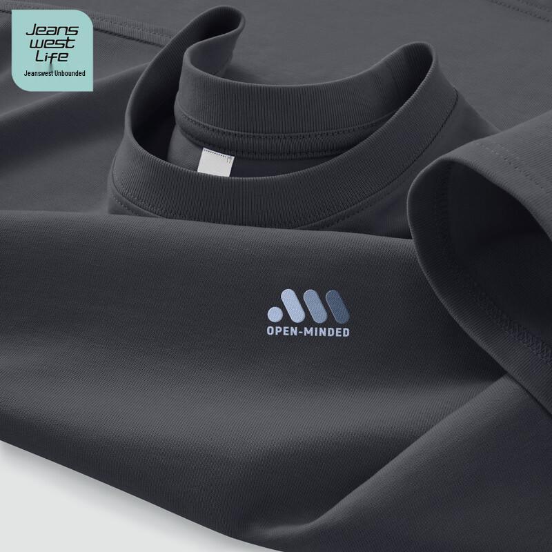 JEANSWEST LIFE Men's Pure Cotton Short Sleeve T-shirt