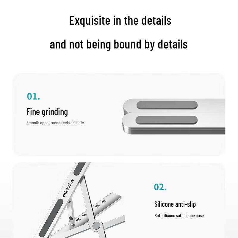 Lenovo XT6 Aluminum Laptop Stand with Cooling