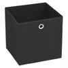 Boîte de rangement - vidaXL - 4 pcs - Tissu non-tissé - 32 x 32 x 32 cm - Noir