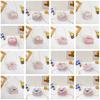 Childrens Cartoon Pattern Pu Shoulder Bag With Artificial Pearl Bow And Flower Decoration For Daily Casual Wear