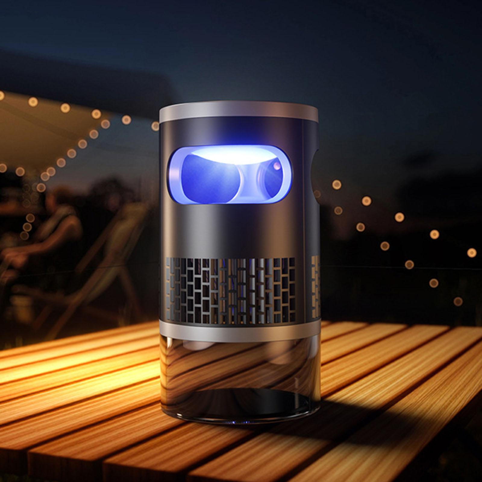 

Электронная лампа-ловушка для комаров, уничтожитель насекомых для патио, с LED-подсветкой