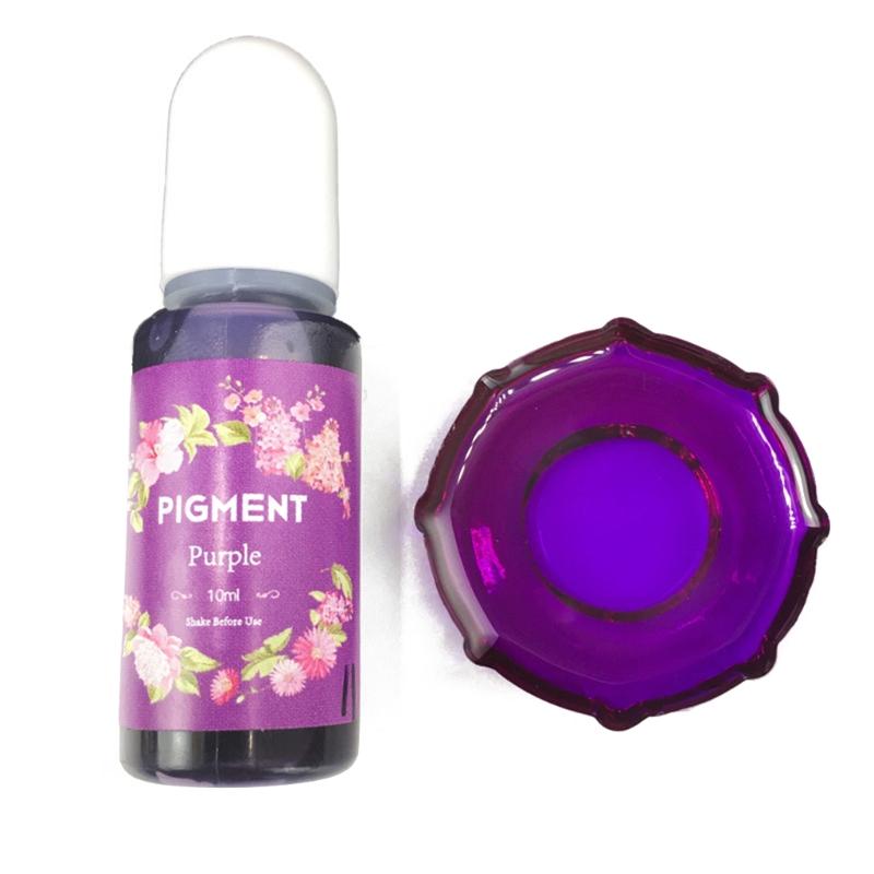5ml Colorante Altamente Concentrado Pintura para Manualidades Artísticas Pigmento de Cristal Epoxy Tinte para Resina UV Tinta de Difusión Tinta de Alcohol Líquido