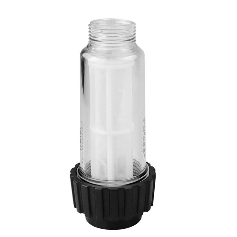 Hochdruckreiniger Wasserfilter G3/4" Gewinde Schnellkupplung Autowaschmaschine Wasserfilter Gartenschlauchfilter