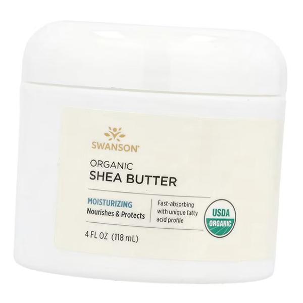 

Органічне масло ши для шкіри, Organic Shea Butter, Swanson 118мл (43280015) 118ml
