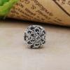 925 Silver Bow Globe Snowflake Charm Pendant DIY Jewelry Gift For Women Fashion Bracelet Accessories