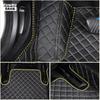 CUWEUSANG Custom Car Floor Mats For Skoda Superb Auto Carpets Foot Coche Accessorie