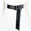 PU Belt Punk Leather Overcoat Waist Belt Women Trench Coat Belt Jacket Belt