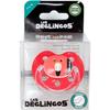 LES DEGLINGOS 60125T1 Physiological Silicone Pacifier