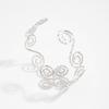 Verstellbares Offenes Armband Hohlgeschnitztes Armband Vintage Gold Schmuck Hand Schmuck