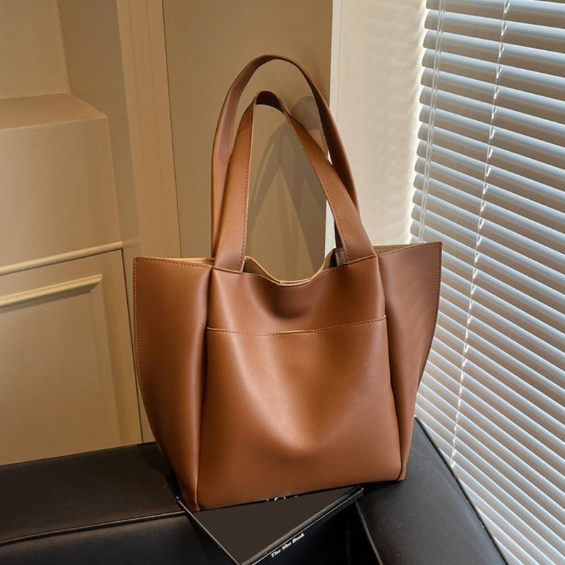 Large Capacity Shoulder Bag For Women Summer Retro Versatile Composite Bags Fashion Commuting Tote Pack Casual Travel Handbags CLE