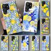Coque de téléphone citron méditerranéen pour Samsung Galaxy S26 S25 Edge S24 S23 Ultra S22 Plus S21 FE S20 + Art Personnalisé Fundas G