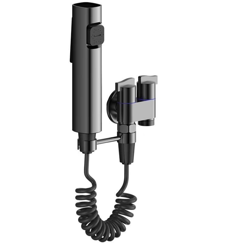WUZORY High-Pressure Bidet Sprayer with Angle Valve
