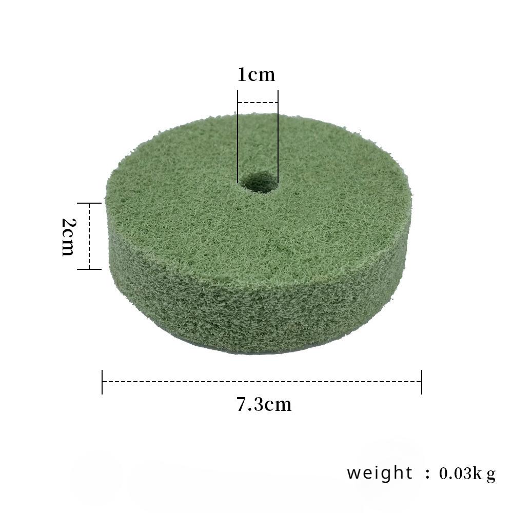 Fiberrad, Nylonrad, Vliesstoffrad, Edelstahl-Polierrad, Tischschleifer, Mini-Schleifgerät