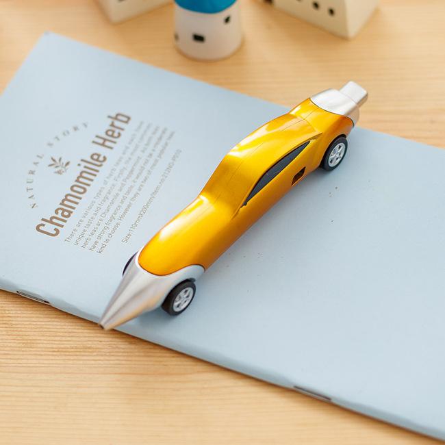 Novelty Racing Car Design Ball Pens Portable Creative Ballpoint Pen Quality for Child Kids Toy Office School Supplies