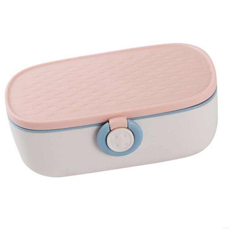 Scatola Organizzatore Portatile per Cucito a 20 Scomparti per Aghi, Filo e Attrezzi Plastica Robusta Coperchio Trasparente X3UC