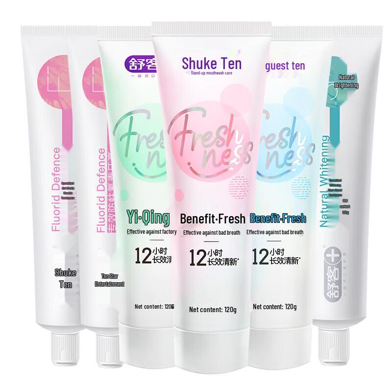 Shuke Amino Acid Whitening & Fresh Breath Toothpaste (6-Pack)