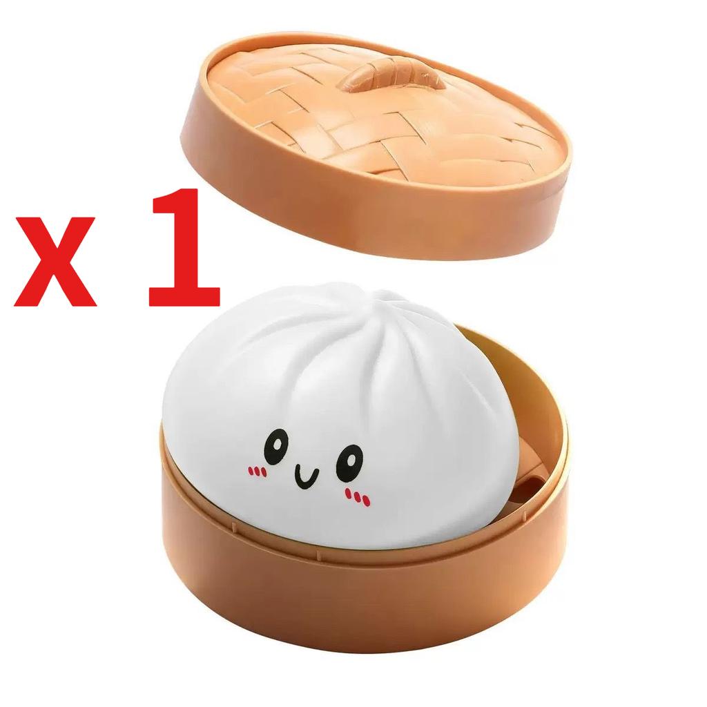 Colorful Dumpling Squishes Stress Balls Reusable Low Rebound Decompression Toys Dough Ball Unique Home Decoration Gifts