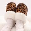 Fashion Kidmi Fashion Fuzzy Cotton Slippers For Women Indoor Non-slip Faux Fur Collar Fluffy Slides Winter Soft Cozy Plush House Shoes