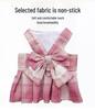 Pet Plaid Skirt Vest Harness & Leash Set for Dogs & Cats