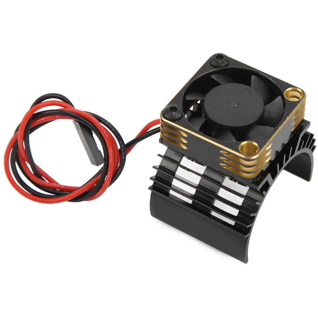 28000RPM Metal Motor Cooling Fan Durable Motor Heat Sink Radiator for F540 550 3650 3660 30mmGold