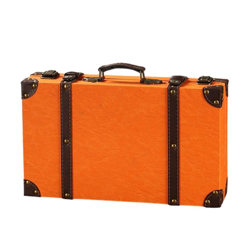 

Vintage Storage Box With Reinforced Wooden Base And Durable Leather Exterior Vintage Styles Homes Organization Box