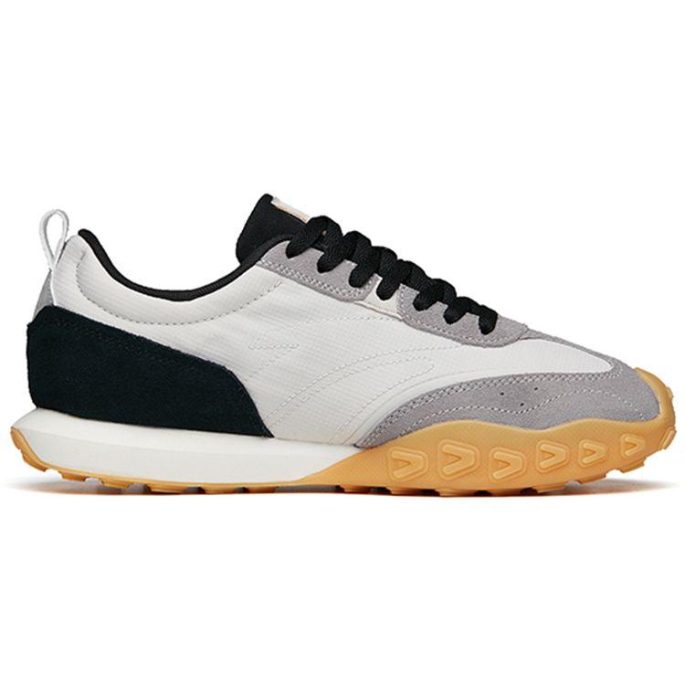 Anta Heritage Trendige Retro Low-Top Sportliche Freizeit Schuhe Herren Sneaker Grau Schwarz 112218856-3