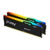 Mémoire Vive KINGSTON 64Go DDR5 6400MT/s CL32 DIMM Kit of 2 FURY Beast RGB EXPO