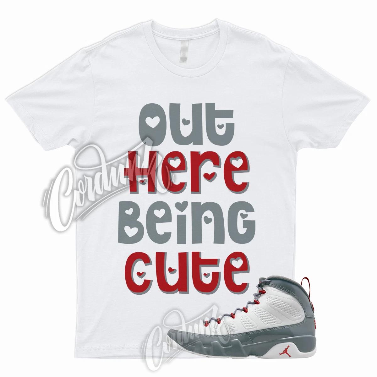 

CUTE T Shirt for 9 Fire Red Cool Grey Flint 13 Light Smoke Gym Shadow Particle 1 XL