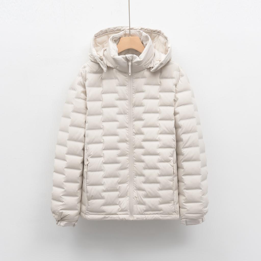 Down outdoor light down jacket men's autumn and winter short hooded light top jacket
