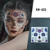 Realistic Halloween Scar Face Tattoo Stickers - Waterproof Makeup Terror Stickers