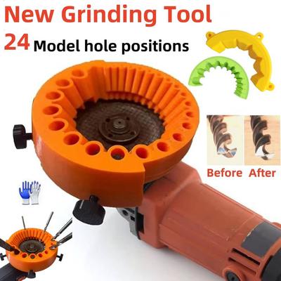 2-14mm Drill Grinder Bit Sharpener Multi-specification Drill Bit Grinding Portable Drill Power Abrasive Tools for Grinding