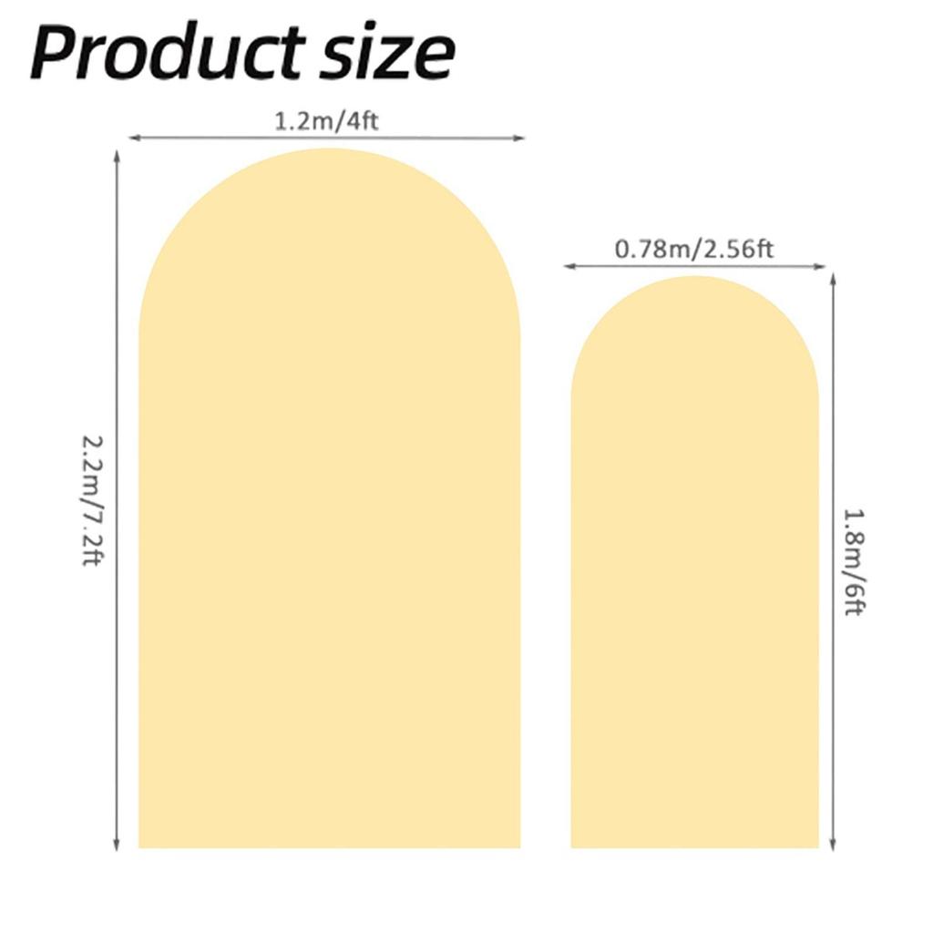 2 Stück Hochzeitsbogen Hintergrundabdeckungen Fotografie Requisiten Praktischer Modehintergrund Runde Spitze für Zeremonie Bankett Dekor