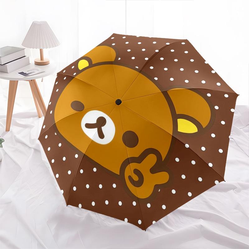 1pc Rilakkuma Peace Gesture Suitable for All Seasons UmbrellaFP179