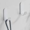 5Pcs Strong Adhesive Self Adhesive Hook Non Perforated Load-bearing Wall Wall Mounted Hook Self Adhesive J-shaped Design