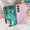 Case For Samsung A55 5G Back Cover Protective Silicone Funda Fashion Marble Stone Texture Coque For Samsung Galaxy A54 A56 Capa