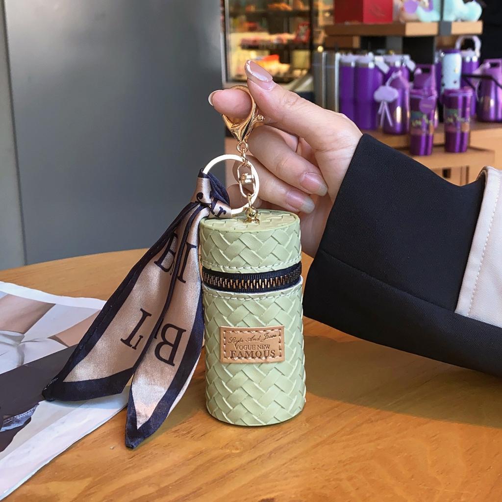 Versatile explosion high luxury change bag trendy bucket mouth red envelope simple pendant women's small wallet small bag