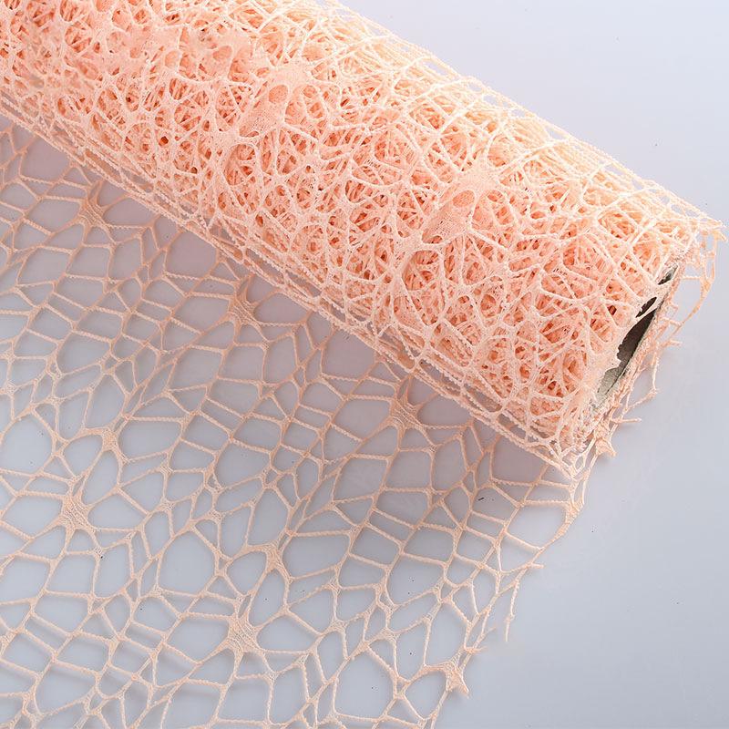 Blumenverpackungs-Netzpapier Unregelmäßiges Hohlnetz-Verpackungspapier Florales Bouquet-Papier Frischblumen-Verpackungsbogen Floristen-Verpackungszubehör