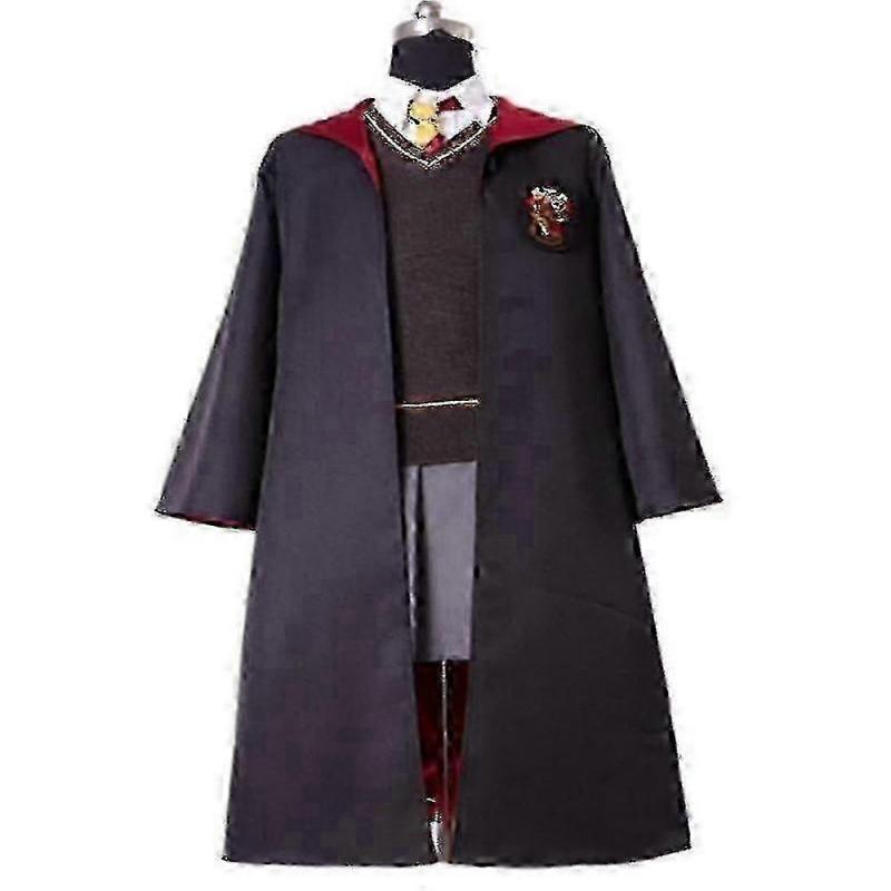 Harry Potter Hermione Granger Gryffindor Cosplay Costume Set for Kids and Adults