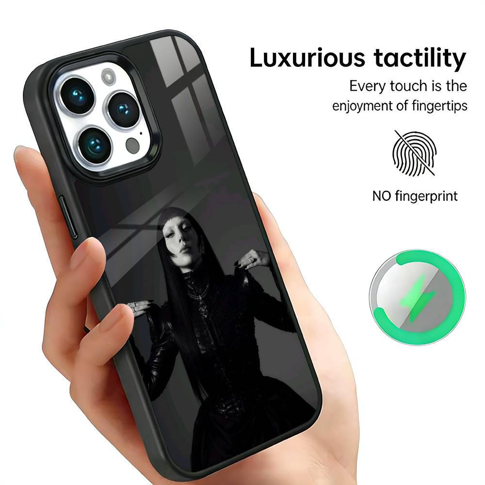 

Singer L-Lady G-Gaga Phone Case For IPhone17 16 15 14 13 12 11 Plus Pro Max Plus Wireless Charger Cover Funda iPhone16PROMAX