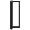 Vidaxl Nogi Do Stołu Barowego, 2 Szt., Czarne, 50X35X(100-101)Cm, Stal