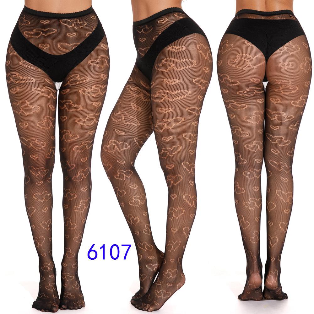 Rhombus Love Grid, Big Love Grid, Small Love Grid, Super Beautiful Hot-selling Fishing Net Socks, Pantyhose.