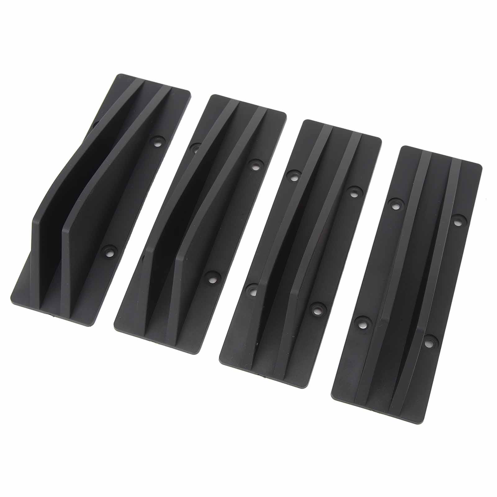 4PCS Car Rear Lower Spoiler Sporty   Rear Bumper Chassis Diffuser Lip Wing Splitter for 1 Series E90 E91