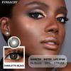 FUNSACHY 1 Pair Color Contact Lenses for Eyes Natural Softlens Lenses Cosmetic Eye Contacts Gray Pupils Yearly Lens Brown Lens