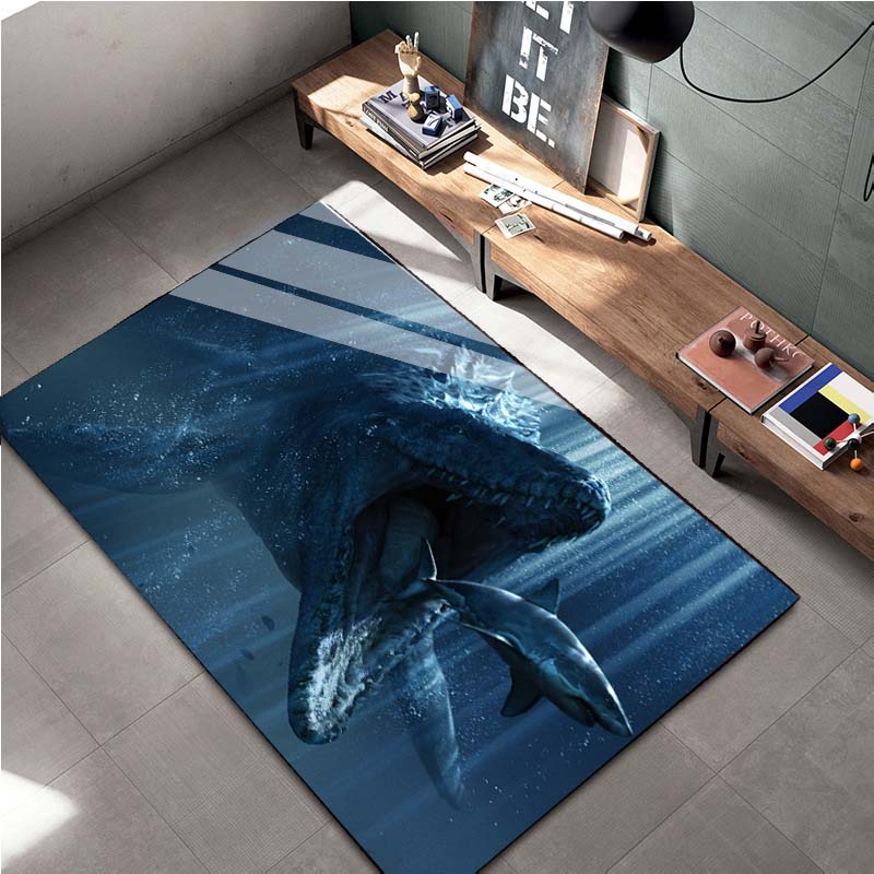 15 Size Jurassic-Park Dinosaur Area Rug Large Animal Carpet for Living Room Bedroom Sofa Doormat Decor,Child Non-slip Floor Mat