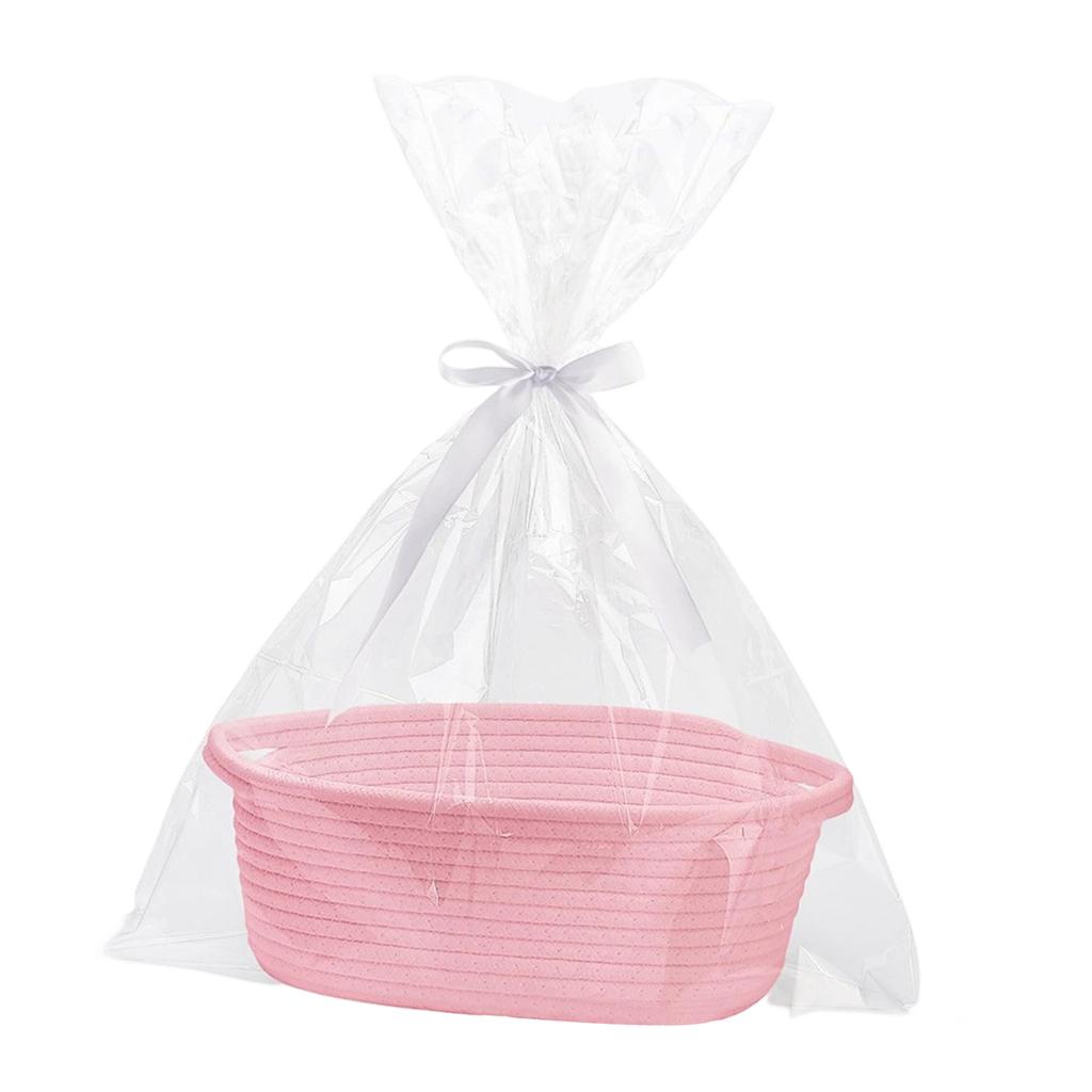 Storage Baskets for Shelves - Decorative Bins for Home Closet Kitchen