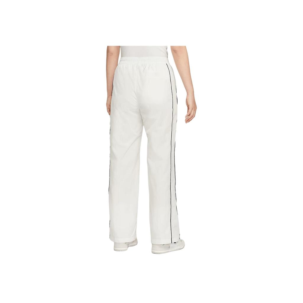 Nike Loose High-Waisted Drawstring Straight Leg Casual Pants Women Bottoms FV7656-135