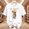 El Gato Is Calling Meme Sad Crying Cat Munchkin Kitty Meme T Shirt Fashion Short Sleeves Oversized T-shirt