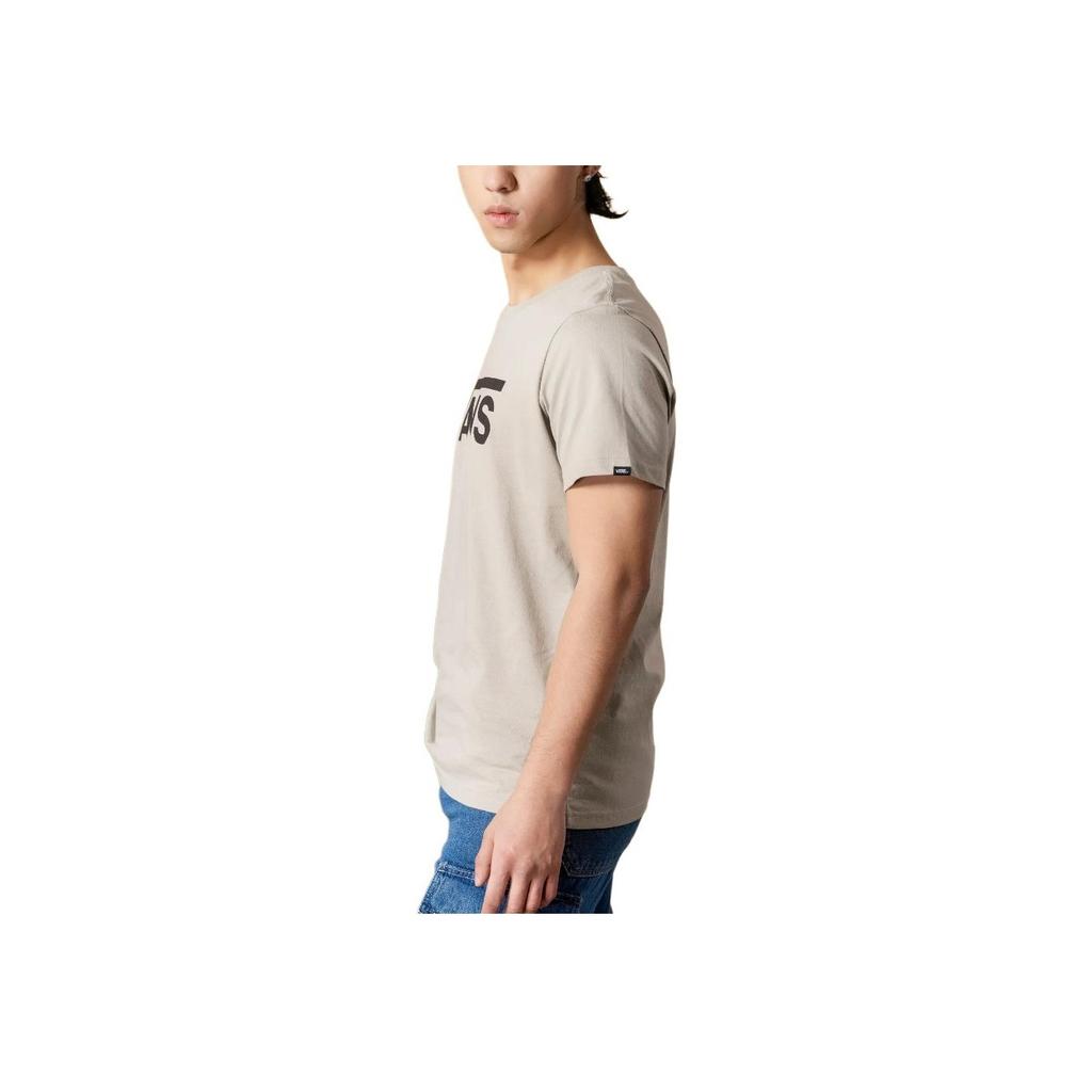 Vans SS25 Casual Pullover Comfortable Short Sleeve T-Shirt Unisex Tops Gray-Green VN0A4MM6ZUJ